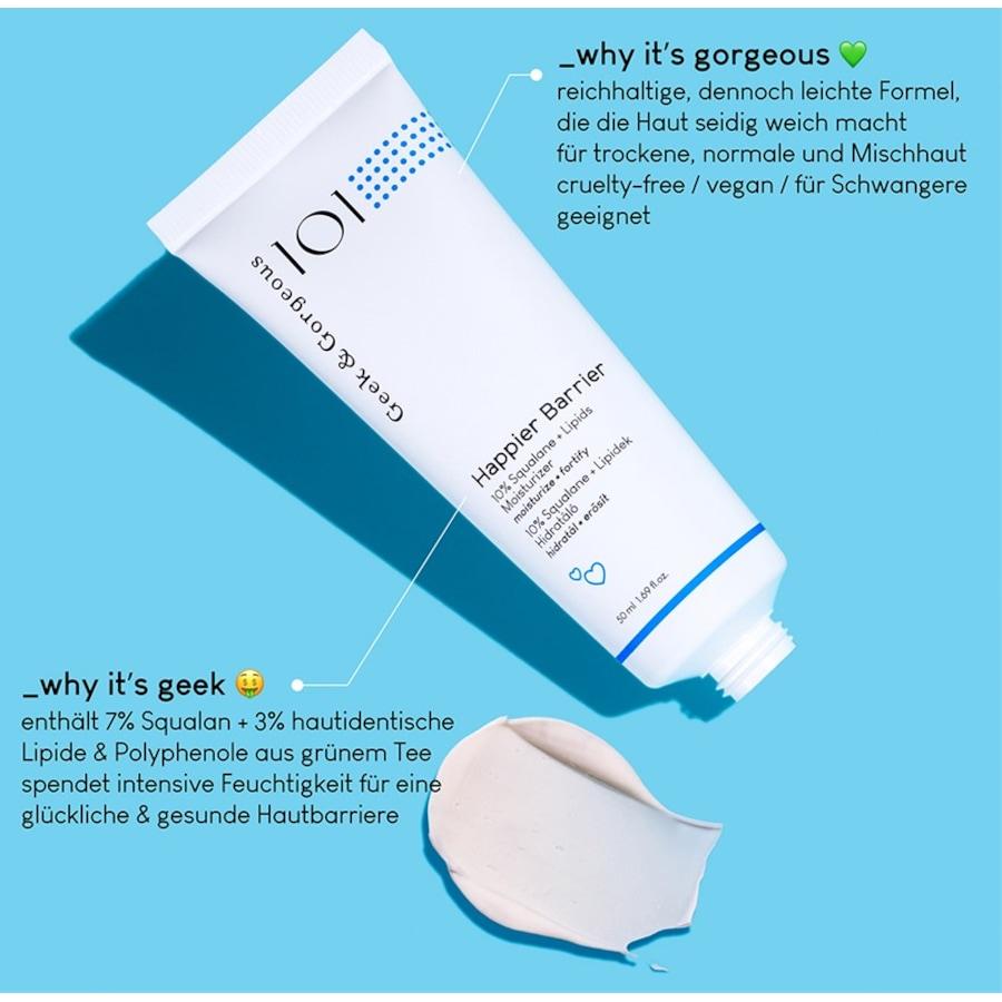 101 Basics Happier Barrier Moisturizer von Geek & Gorgeous Bis zu 50% Rabatt