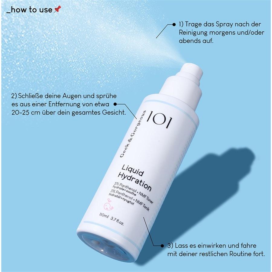 101 Basics Liquid Hydration Toner von Geek & Gorgeous Bis zu 60% Rabatt