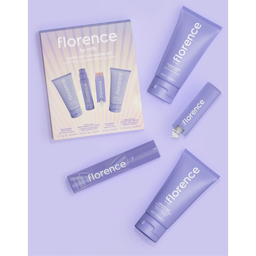Moisturize Geschenkset Happy Days Skincare Set von florence by mills Günstiger Verkauf
