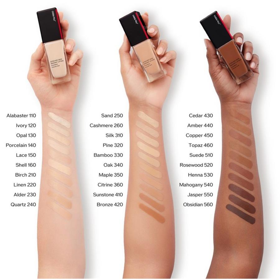 Foundation Synchro Skin Radiant Lifting Foundation SPF 30 von Shiseido Exklusive Angebote