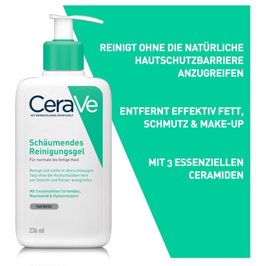 Normal bis fettige Haut Schäumendes Reinigungsgel von CeraVe Super Rabatt