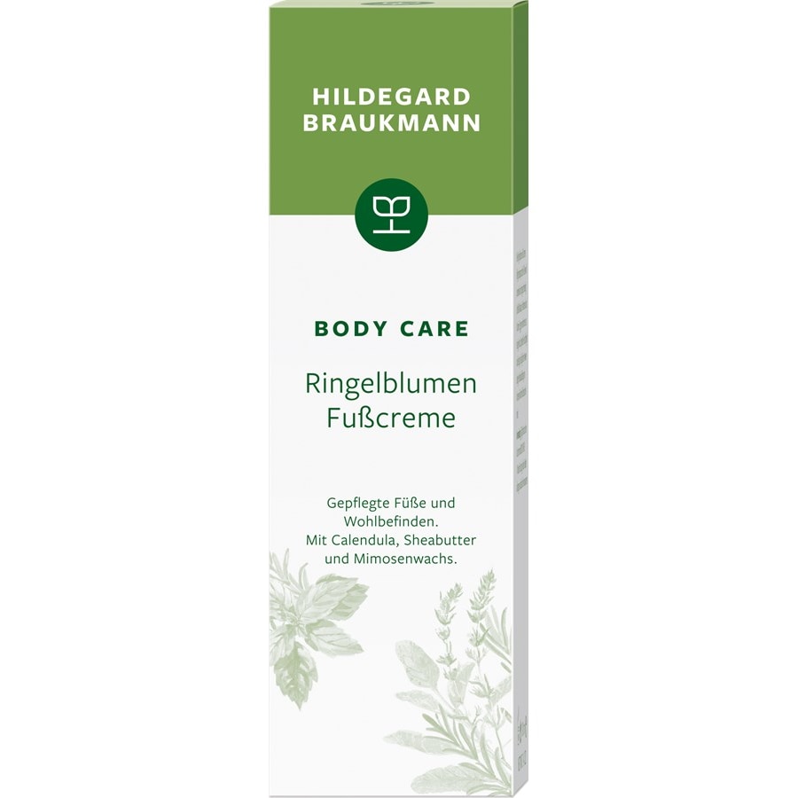 Body Care Ringelblumen Fusscreme von Hildegard Braukmann Sonderangebot der Fabrik