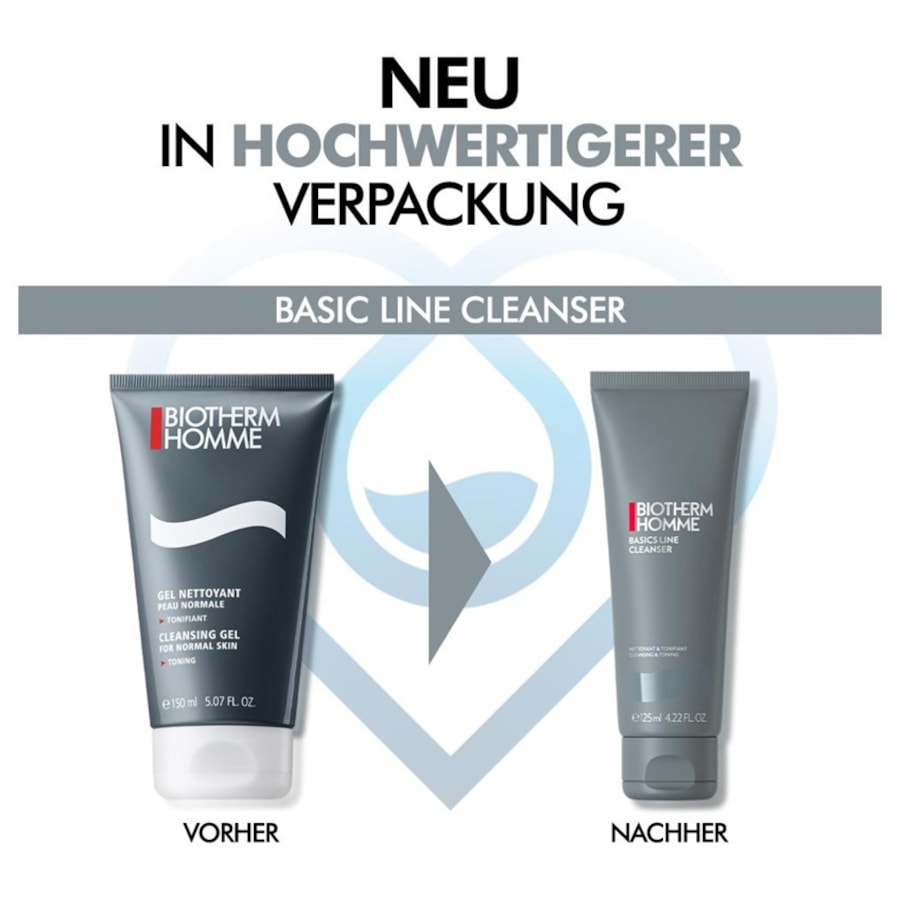 Basics Line Cleanser von Biotherm Homme Begrenzte Freigabe