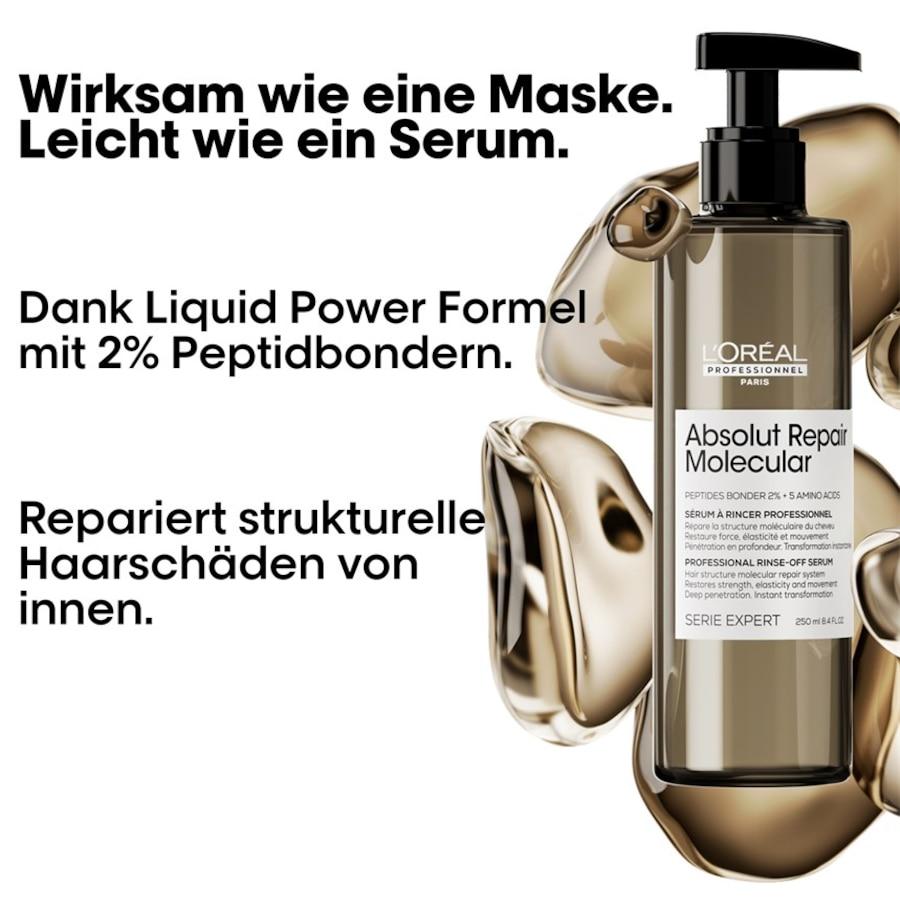 Serie Expert Absolut Repair Molecular Rinse-Off Serum von L’Oréal Professionnel Paris 50% Rabatt mit kostenlosem Versand