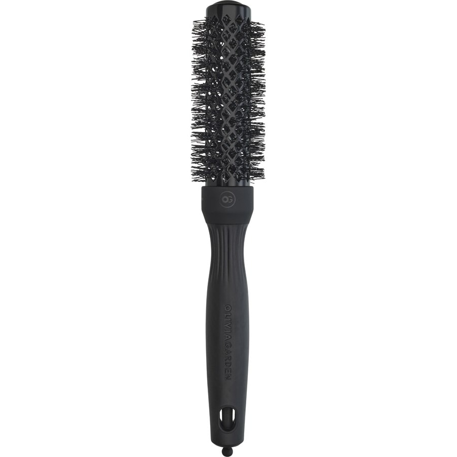 Blowout Expert Blowout Shine Rundbürste Black Label Mit gewellten Borsten von Olivia Garden Angebote