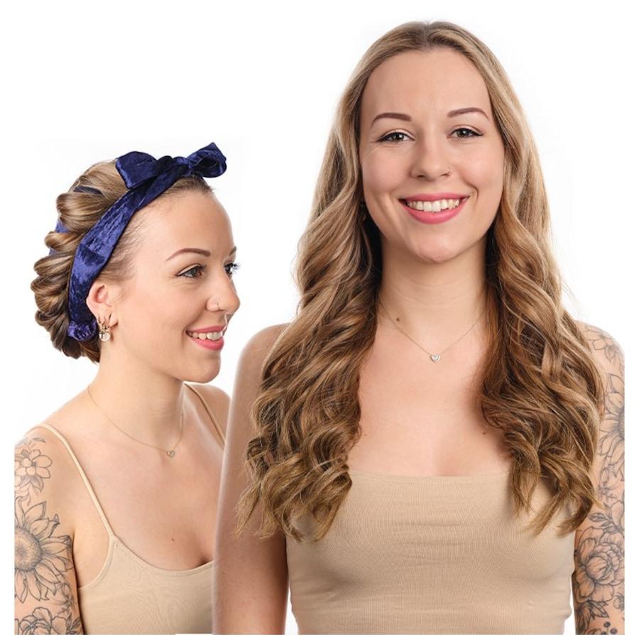Original Velvet Lockenband Shiny Beige von Lotta Curls ❤️ Online kaufen Flash Sale
