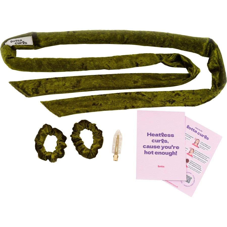 Original Velvet Lockenband Noble Olive von Lotta Curls Preisnachlass