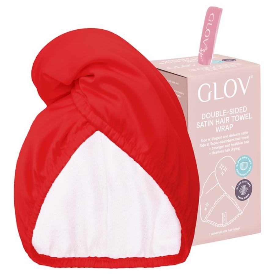 Doppelseitiger Satin-Mikrofaser Haarturban Hair Wrap Satin von GLOV Vatertagsangebot