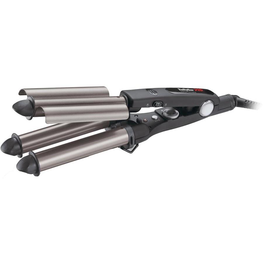 Lockenstäbe Triple Barrel Waver Titanium Turmalin von BaByliss Pro Super Rabatt