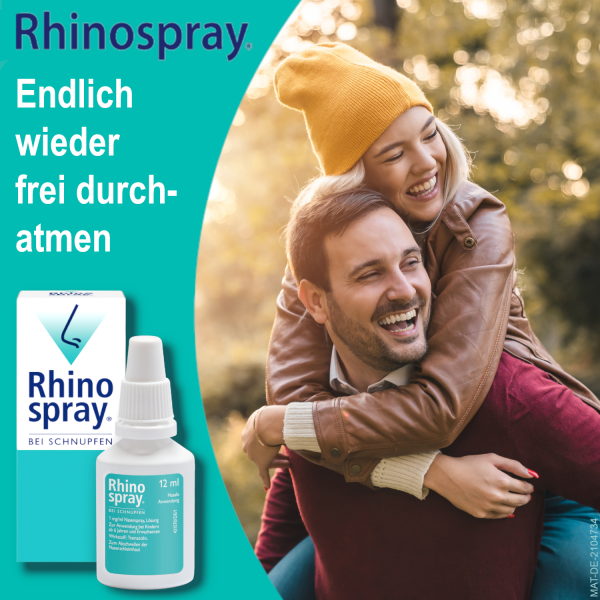 bodyguardapotheke RHINOSPRAY Nasenspray 50% Rabatt für begrenzte Zeit