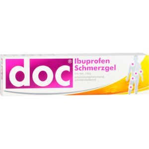 bodyguardapotheke DOC IBUPROFEN Schmerzgel 5% Räumungsverkauf