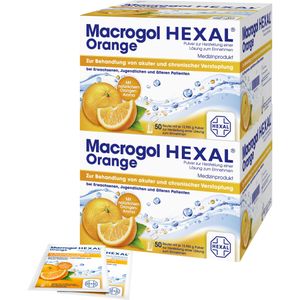 bodyguardapotheke MACROGOL HEXAL Orange Plv.z.Her.e.Lsg.z.Einn.Btl Super Sparpreis