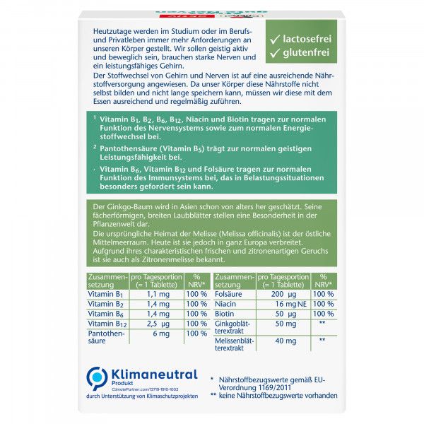 bodyguardapotheke DOPPELHERZ Stress gute Nerven Tabletten Zeitbegrenzte Promotion
