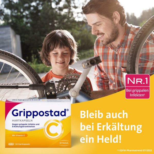 bodyguardapotheke GRIPPOSTAD C Hartkapseln gegen grippale Infekte und Erkältungskrankheiten mit Vitamin C Discount Store für neue Produkte