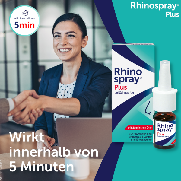 bodyguardapotheke RHINOSPRAY plus bei Schnupfen mit Feindosierer Clearance-Verkauf