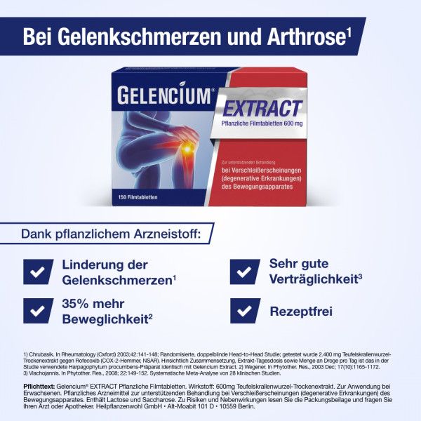 bodyguardapotheke GELENCIUM EXTRACT pflanzliche Filmtabletten Blitzverkäufe