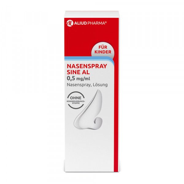 bodyguardapotheke Nasenspray sine AL 0 5 mg / ml bei Schnupfen Sonderangebote