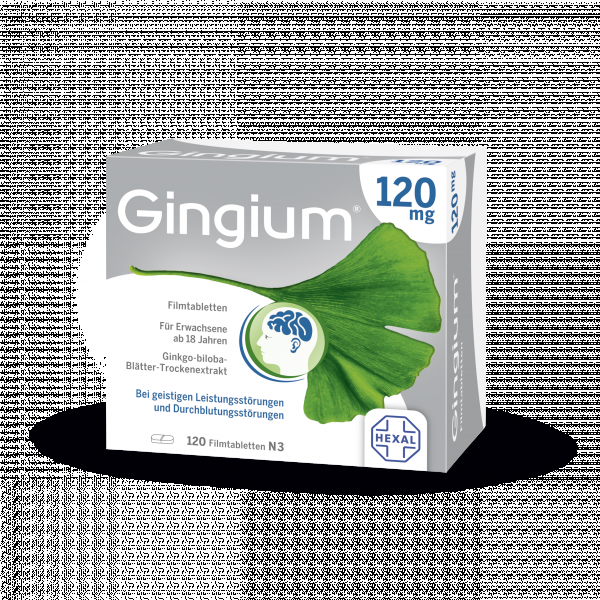bodyguardapotheke GINGIUM 120 mg Filmtabletten Discount Store für neue Produkte