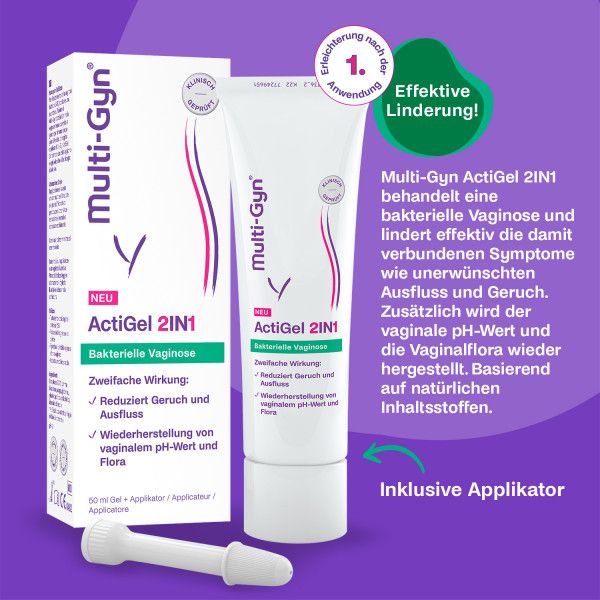bodyguardapotheke MULTI-GYN ActiGel 2in1 Nur noch ein Tag übrig