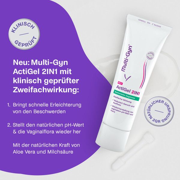 bodyguardapotheke MULTI-GYN ActiGel 2in1 Nur noch ein Tag übrig