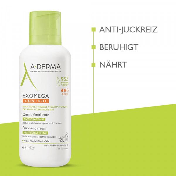 bodyguardapotheke A-DERMA EXOMEGA CONTROL Creme rückfettend Riesige Rabatte