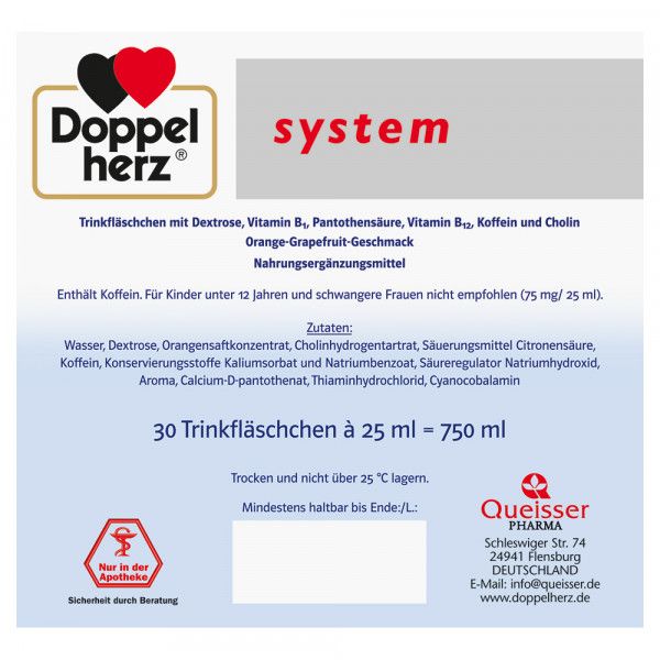 bodyguardapotheke DOPPELHERZ Vitamin B12 Plus system Trinkampullen Clearance-Verkauf