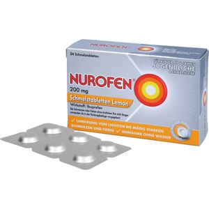 bodyguardapotheke NUROFEN 200 mg Schmelztabletten Lemon Günstiger Verkauf