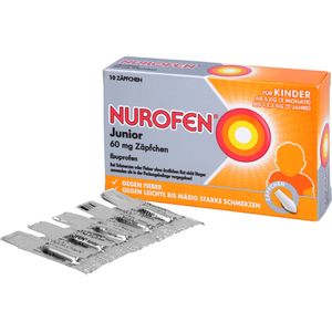 bodyguardapotheke NUROFEN Junior 60 mg Zäpfchen Günstig kaufen