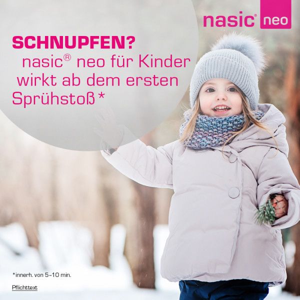 bodyguardapotheke NASIC neo für Kinder Nasenspray Großer Ausverkauf