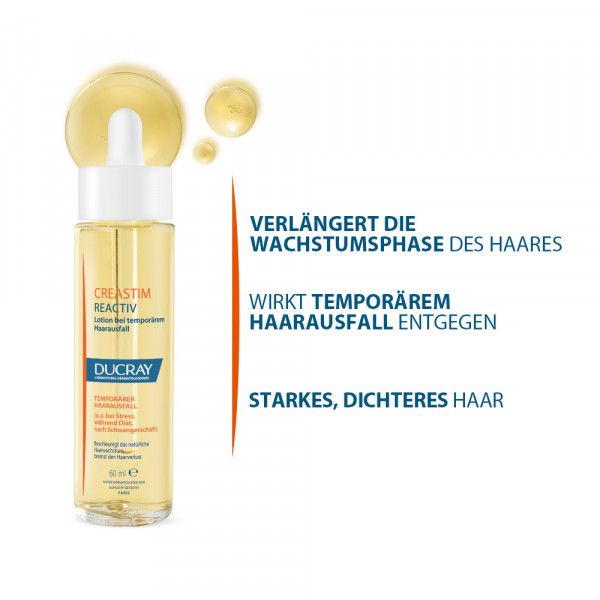 bodyguardapotheke DUCRAY CREASTIM REACTIV Lotion b.temp.Haarausfall Jubiläumsangebot
