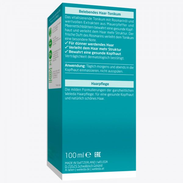 bodyguardapotheke Weleda Belebendes Haar-Tonikum - für dünner werdendes Haar Top Angebot