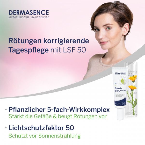 bodyguardapotheke DERMASENCE RosaMin getönte Tagespflege Cr.LSF 50 Blitzangebot