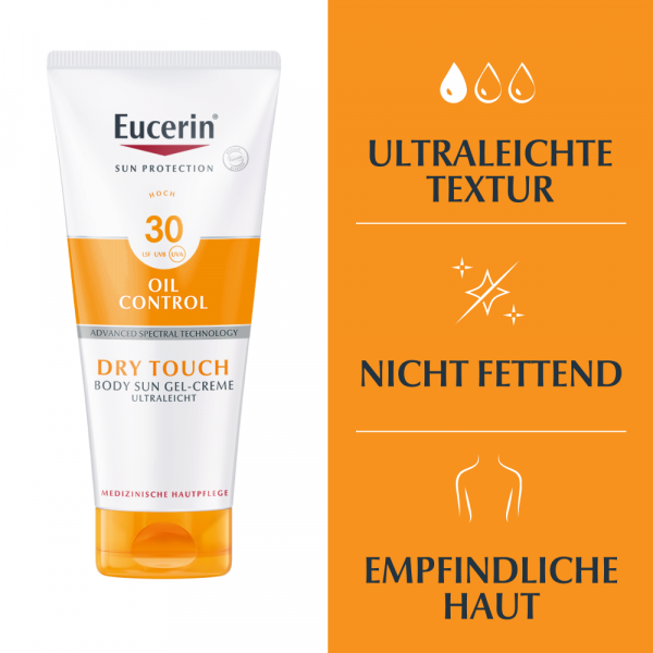 bodyguardapotheke EUCERIN Sun Gel-Creme Oil Control Body LSF 30 Sonderangebote