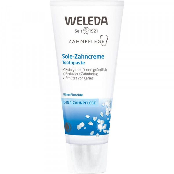 bodyguardapotheke Weleda Sole-Zahncreme - Reinigt gründlich ohne Fluoride Super Sparpreis