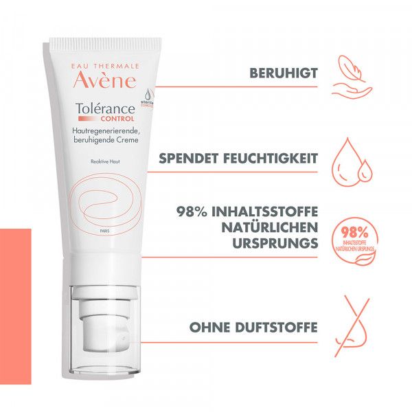 bodyguardapotheke Avène Tolérance CONTROL Creme - beruhigt allergische Haut Kostenloser Versand international