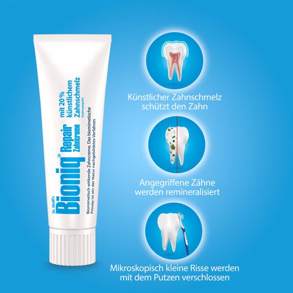 bodyguardapotheke BIONIQ Repair-Zahncreme Speichern exportieren