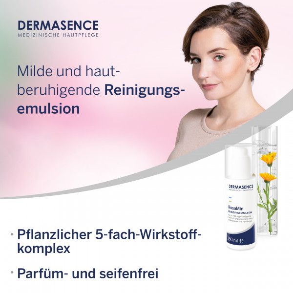 bodyguardapotheke DERMASENCE RosaMin Reinigungsemulsion Rabatte dieses Monats
