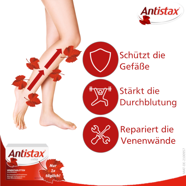 bodyguardapotheke ANTISTAX extra Venentabletten Verkauf