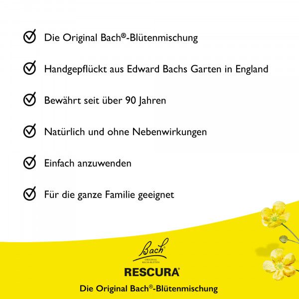 bodyguardapotheke Bach RESCURA® Pastillen Zitrone 50g Angebote