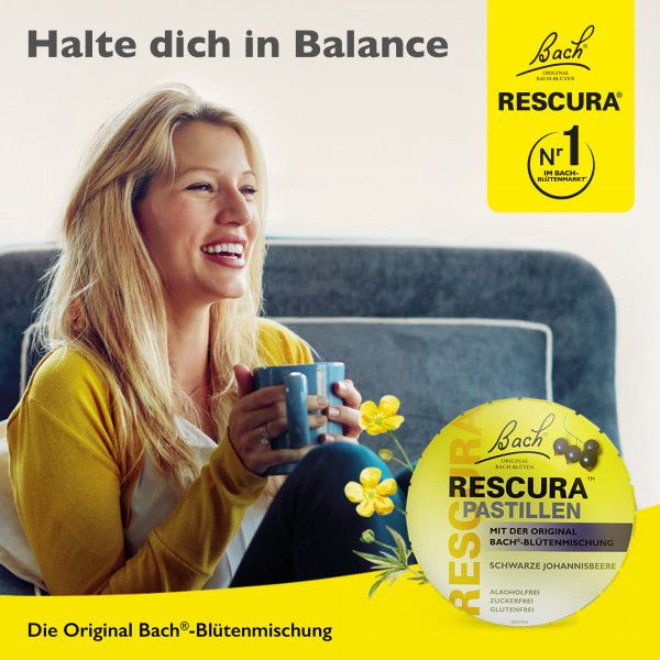 bodyguardapotheke Bach RESCURA® Pastillen Zitrone 50g Angebote
