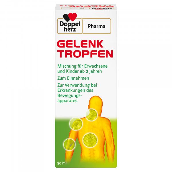 bodyguardapotheke GELENK TROPFEN DoppelherzPharma Schlussverkauf