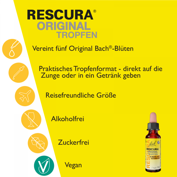 bodyguardapotheke Bach RESCURA® Tropfen alkoholfrei 20ml Blitzverkäufe
