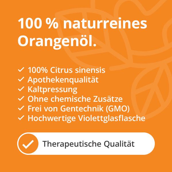 bodyguardapotheke ORANGEN ÖL naturrein ätherisch Großer Ausverkauf