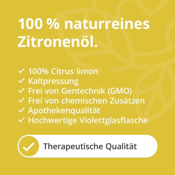 bodyguardapotheke ZITRONENÖL naturrein ätherisch Black Friday