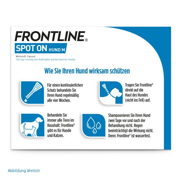 bodyguardapotheke FRONTLINE SPOT-ON gegen Zecken und Flöhe für Hunde M Neuheiten