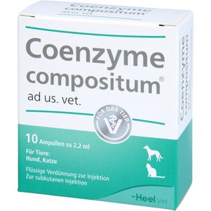 bodyguardapotheke COENZYME COMPOSITUM ad us.ve. für Tiere Ampullen Kostenlose Rückgabe