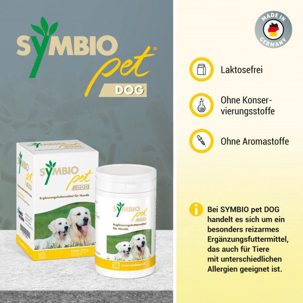 bodyguardapotheke SYMBIOPET dog Ergänzungsfutterm.Pulver f.Hunde Letzte 3 Tage