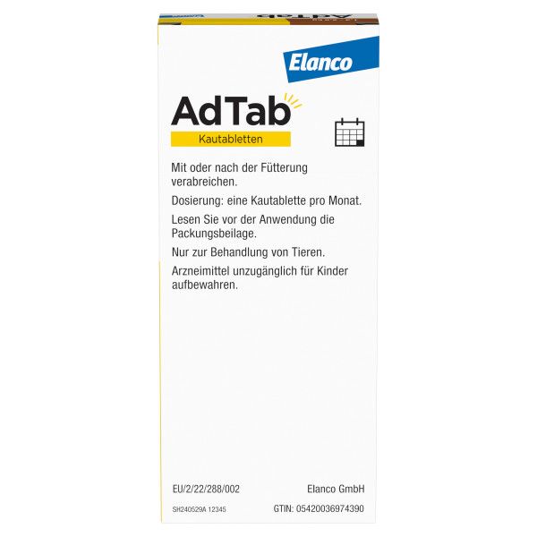 bodyguardapotheke ADTAB 56 mg Kautabletten für Hunde 1 3-2 5 kg Neueste Stile