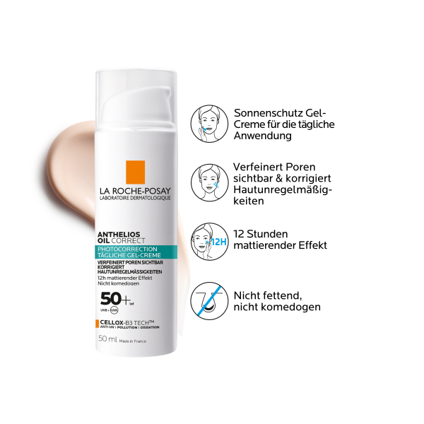 bodyguardapotheke LA ROCHE-POSAY Anthelios Oil Correct Gel LSF 50+ Nur noch ein Tag übrig