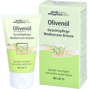 bodyguardapotheke OLIVENÖL GESICHTSPFLEGE Creme mediterrane Bräune Super Rabatt